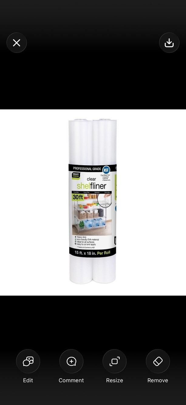 Con-Tact Brand NOVA Crystal Clear Tape 18 in x 15 ft Clear 2-Roll Bundle